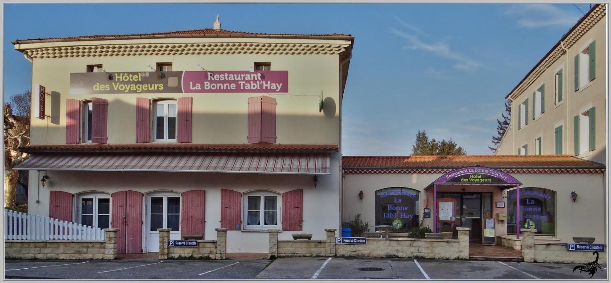 Livron-sur-Drôme Logis Hotel Des Voyageurs Restaurant La Bonne Tabl'Hay מראה חיצוני תמונה