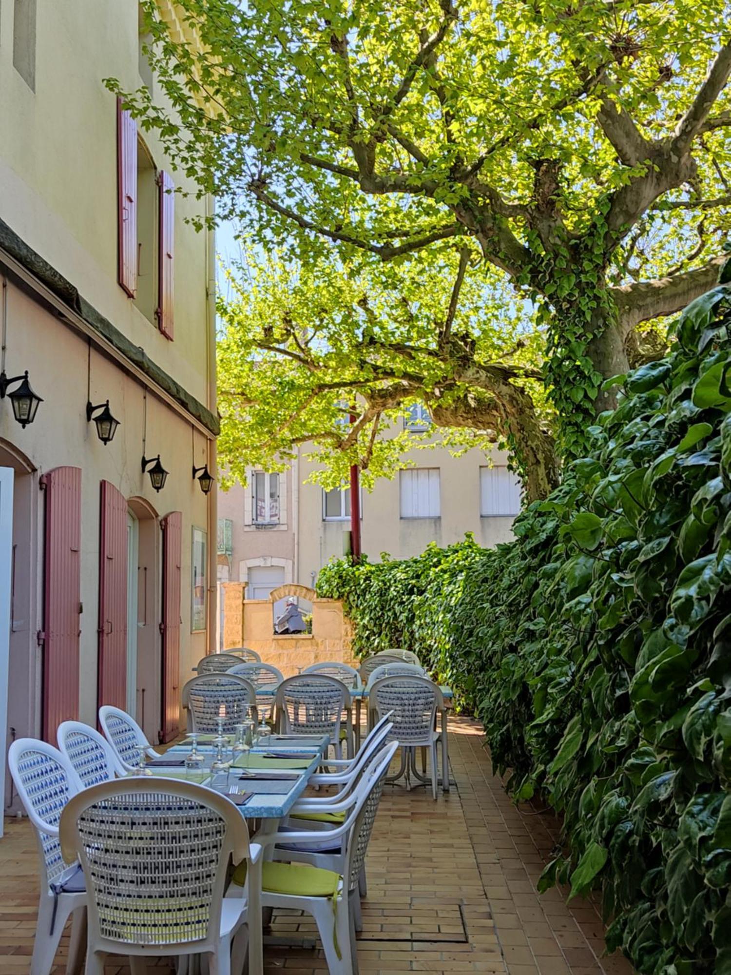 Livron-sur-Drôme Logis Hotel Des Voyageurs Restaurant La Bonne Tabl'Hay מראה חיצוני תמונה